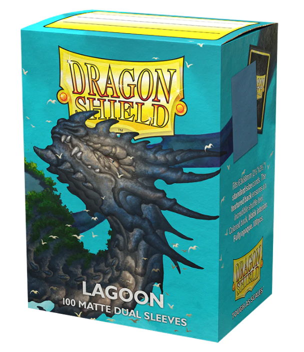 Dragon Shield: Dual Matte Sleeve - Lagoon 100CT