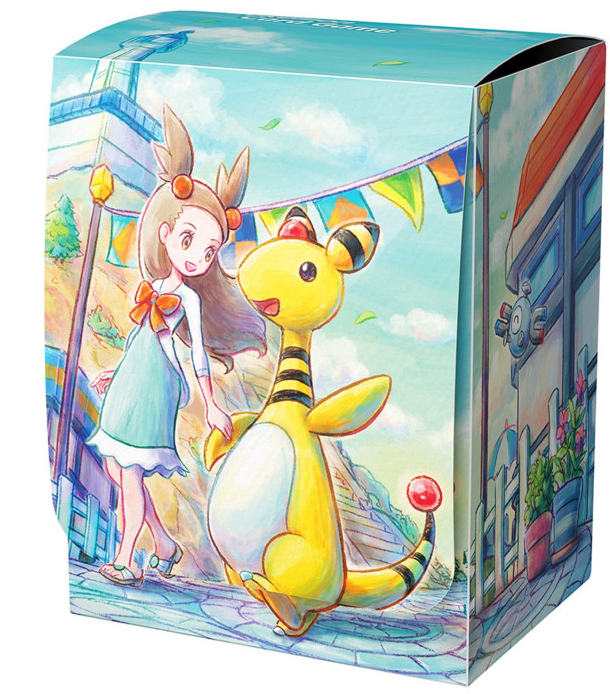 Pokemon Japanese - Game Deck Case -  Jasmine & Ampharos