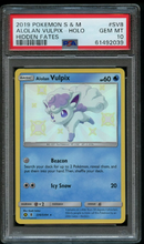 PSA 10 - Hidden Fates  - Alolan Vulpix
