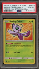 PSA 10 - Black Star Promo - Shining Celebi
