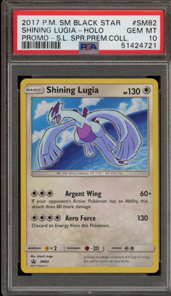PSA 10 - Black Star Promo - Shining Lugia