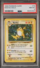 PSA 8 - Base Set  - Raichu Holo