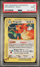 PSA 9 - 2002 Expedition - Dragonite Holo