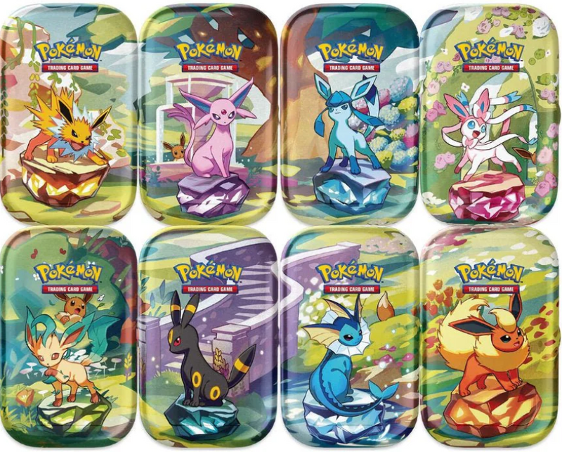 Scarlet & Violet: Prismatic Evolutions - Mini Tin