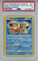 PSA 8 - Shining Legends - Shining Volcanion