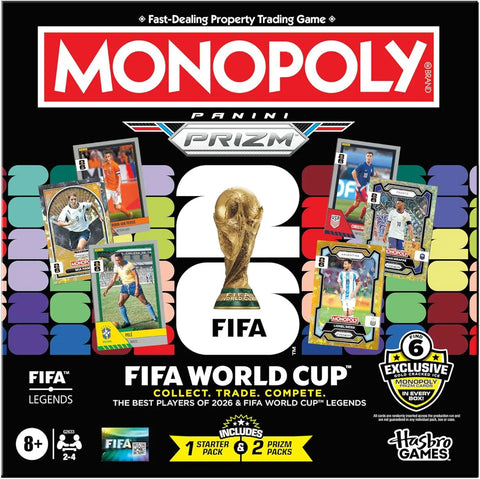 2026 Panini Prizm Soccer Monopoly Game