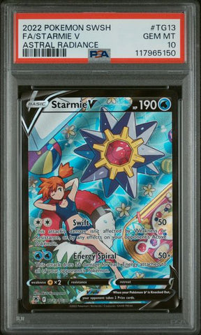 PSA 10 - Astral Radiance - Starmie V #TG13