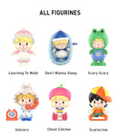 Sweet Bean Growth Illustration Series Figures