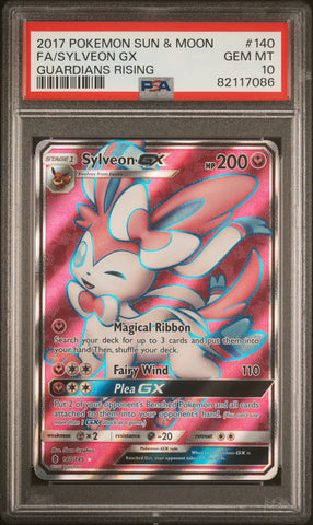 PSA 10 - Guardian Rising - Sylveon GX #140