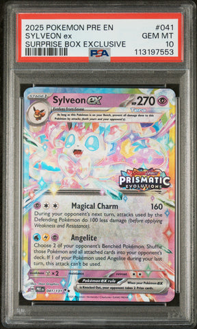 PSA 10 - Surprise Box Exclusive  - Sylveon Ex #041