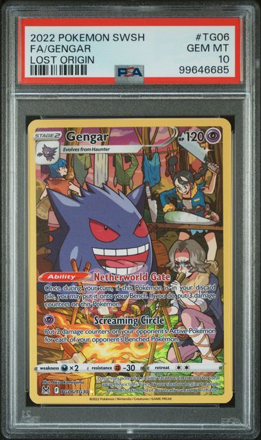 PSA 10 - Lost Origin - Gengar