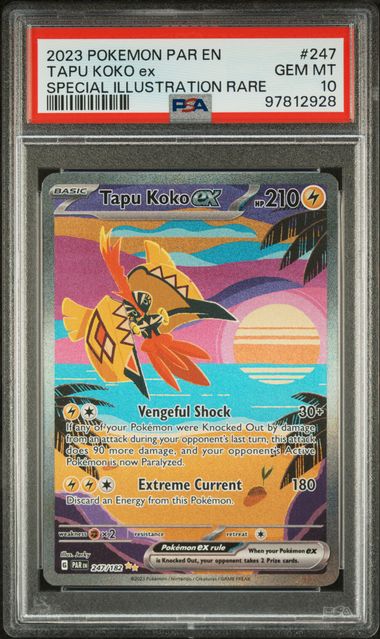 PSA 10 - Paradox Rift  - Tapu Koko EX