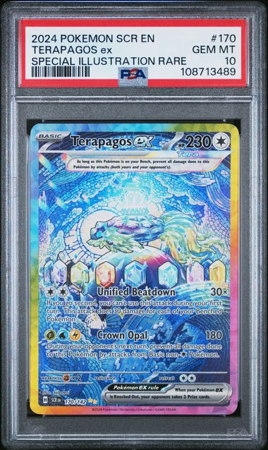 PSA 10 - Stellar Crown  - Terapagos EX