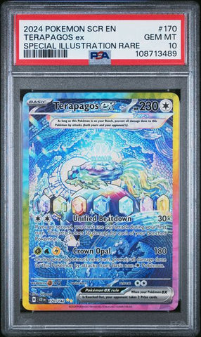 PSA 10 - Stellar Crown  - Terapagos EX #170