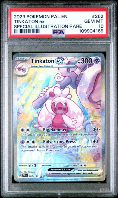 PSA 10 - Paldea Evolved  - Tinkaton EX