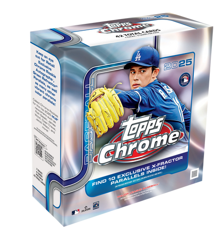 2025 Topps Chrome Baseball Mega Box