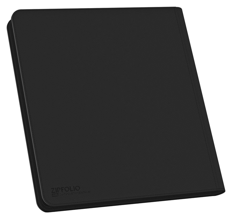 ULTIMATE GUARD - QUADROW ZIPFOLIO XENOSKIN 12PKT BLACK