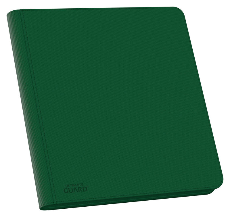 ULTIMATE GUARD - QUADROW ZIPFOLIO XENOSKIN 12PKT GREEN