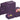 ULTIMATE GUARD - FLIP N TRAY DECK CASE MONOCOLOR PURPLE 80+