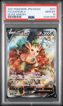PSA 10 - Eevee Heroes - Leafeon V