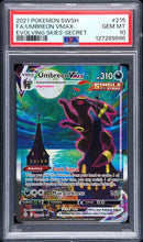 PSA 10 - Evolving Skies - Umbreon Vmax