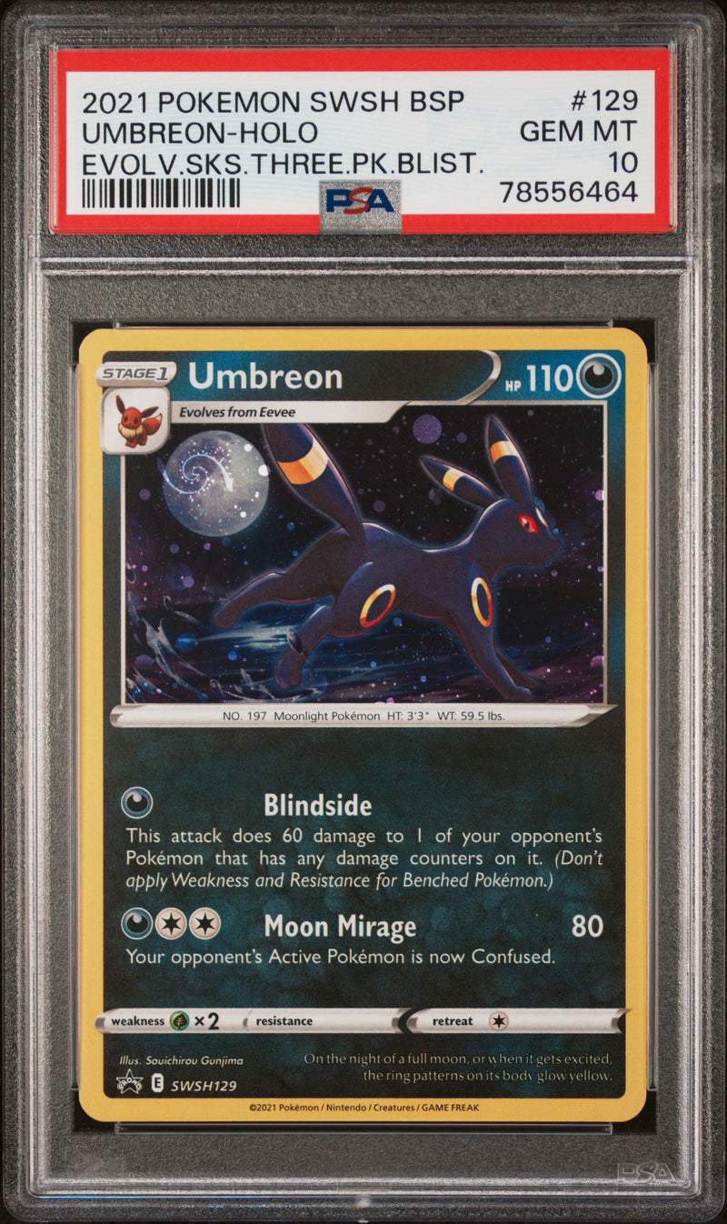 PSA 10 - Black Star Promo - Umbreon Holo