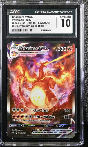 CGC 10 - Black Star Promo - Charizard VMAX