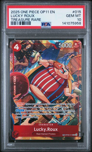 PSA 10 - A Fist of Divine Speed - Lucky Roux Treasure Rare