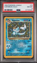 PSA 8 - Jungle Unlimited - Vaporeon Holo