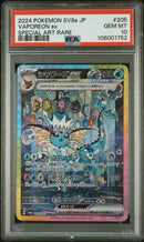 PSA 10 - Terastal Festival  -  Vaporeon ex