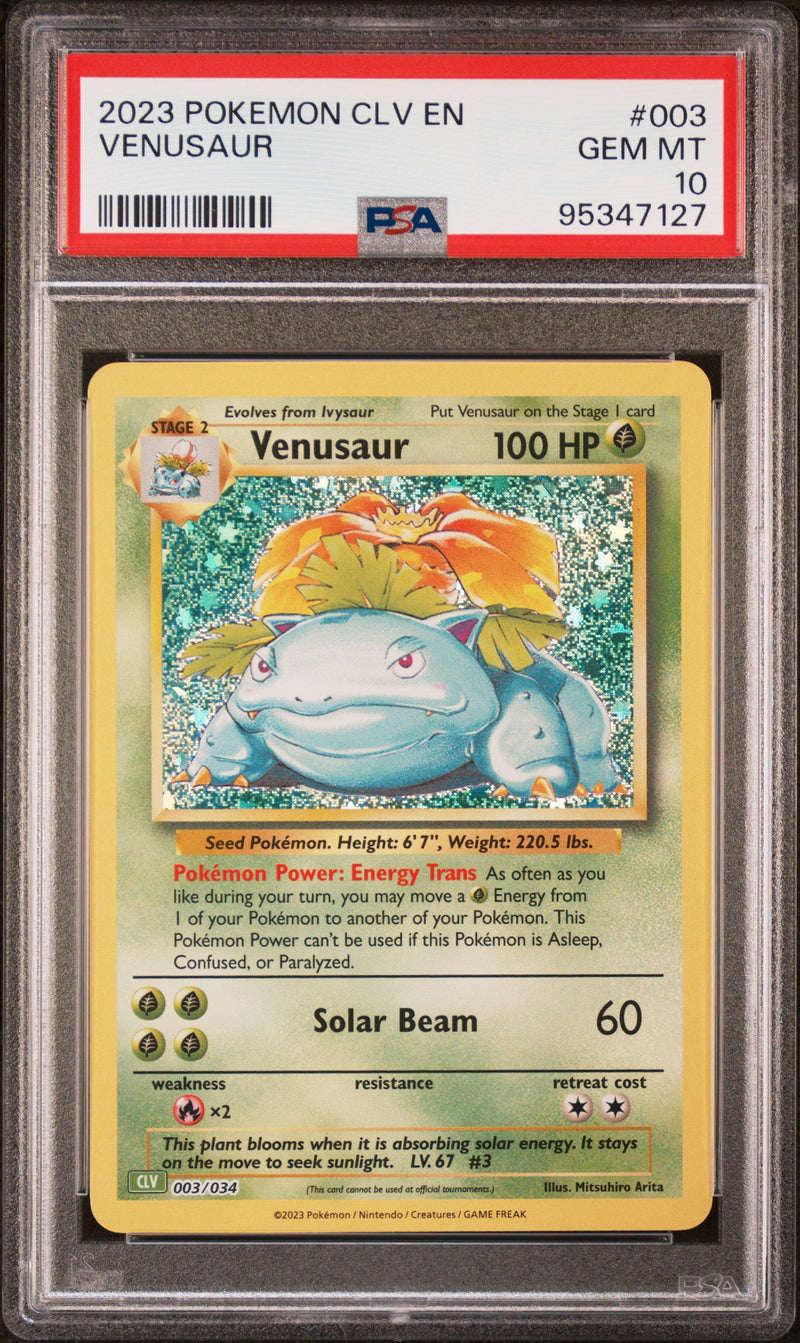PSA 10 - Classic Collection Box  - Venusaur