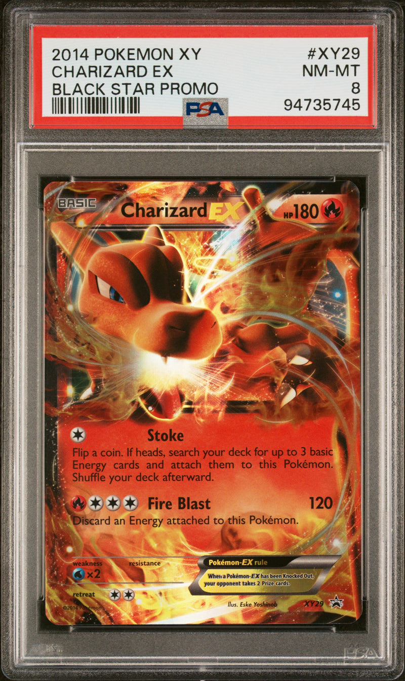 PSA 10 - Black Star Promo - Charizard Ex
