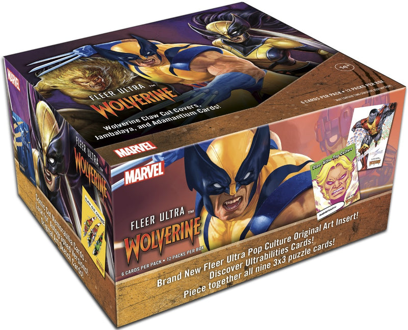 2023 Upper Deck Marvel Fleer Ultra Wolverine Hobby Box