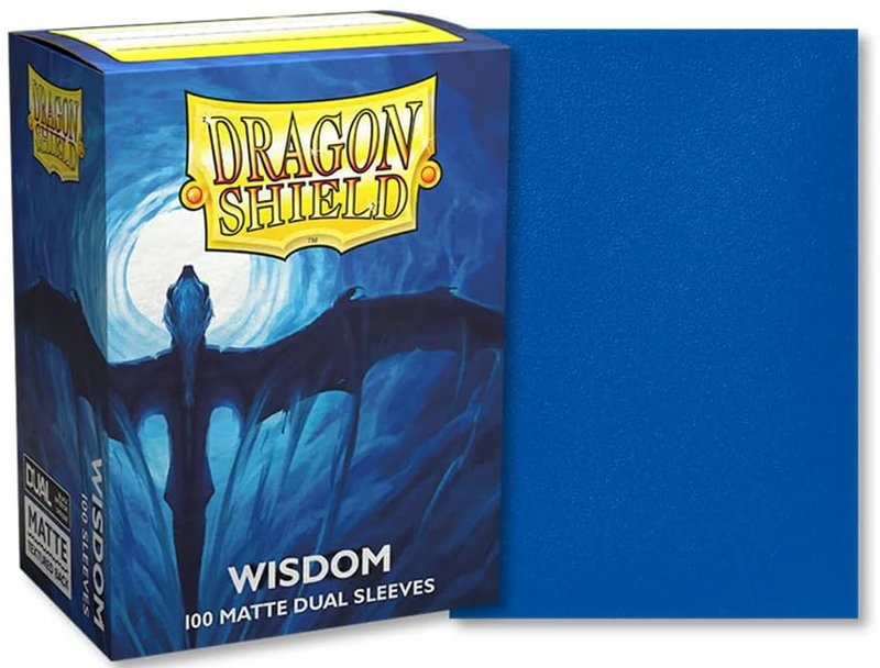 Dragon Shield: Dual Matte Sleeve - Wisdom 100Ct