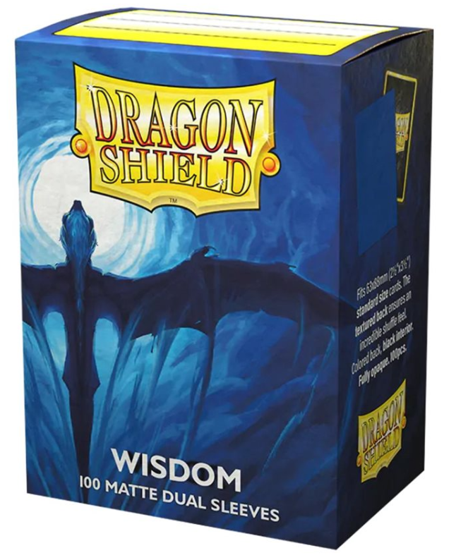 Dragon Shield: Dual Matte Sleeve - Wisdom 100Ct