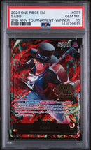PSA 10 - 2nd Anniversary Tournament Winner - Sabo