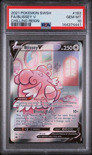 PSA 10 - Chilling Reign - Blissey V