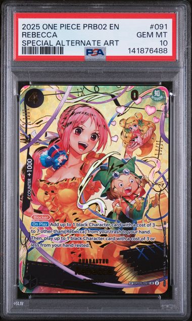 PSA 10 - PRB02- Rebecca SP