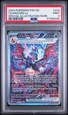 PSA 9 - Paldean Fates - Charizard ex #234