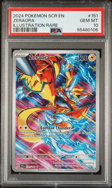PSA 10 - Stellar Crown - Zeraora