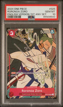 PSA 10 - One Piece English 1st Anniversary  - Sequential Promo Set