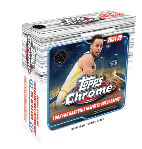 2025 Topps Chrome Basketball Mega Box