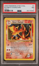 PSA 7 - Blaine's Charizard - Gym Challenge