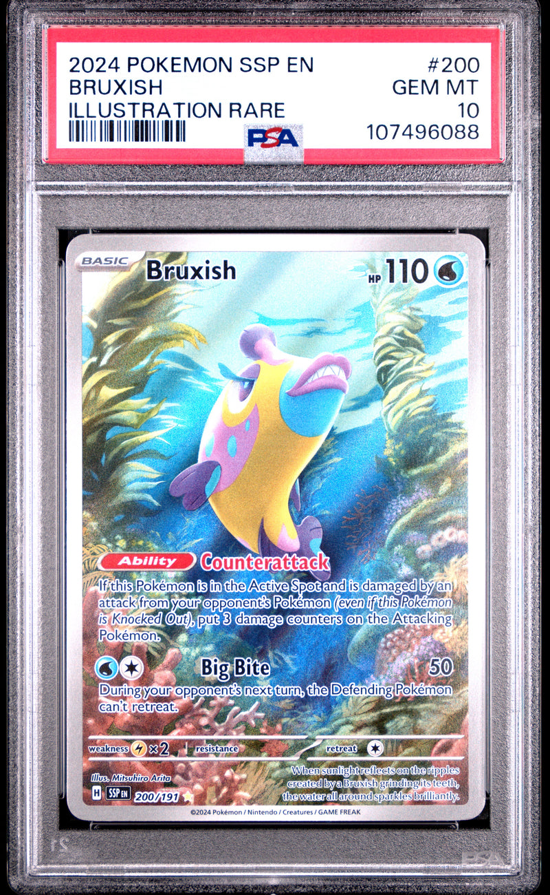 PSA 10 - Surging Sparks - Bruxish