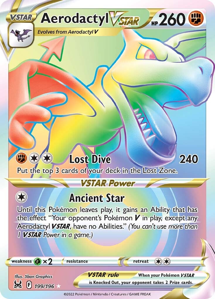 Aerodactyl VSTAR (199/196) [Sword & Shield: Lost Origin]