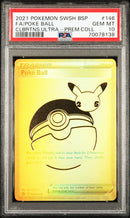 PSA 10 - Sequential Set Celebrations UPC - Pokeball #146 & Pikachu V #145