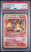 PSA 8  - Evolutions - Charizard - Holo
