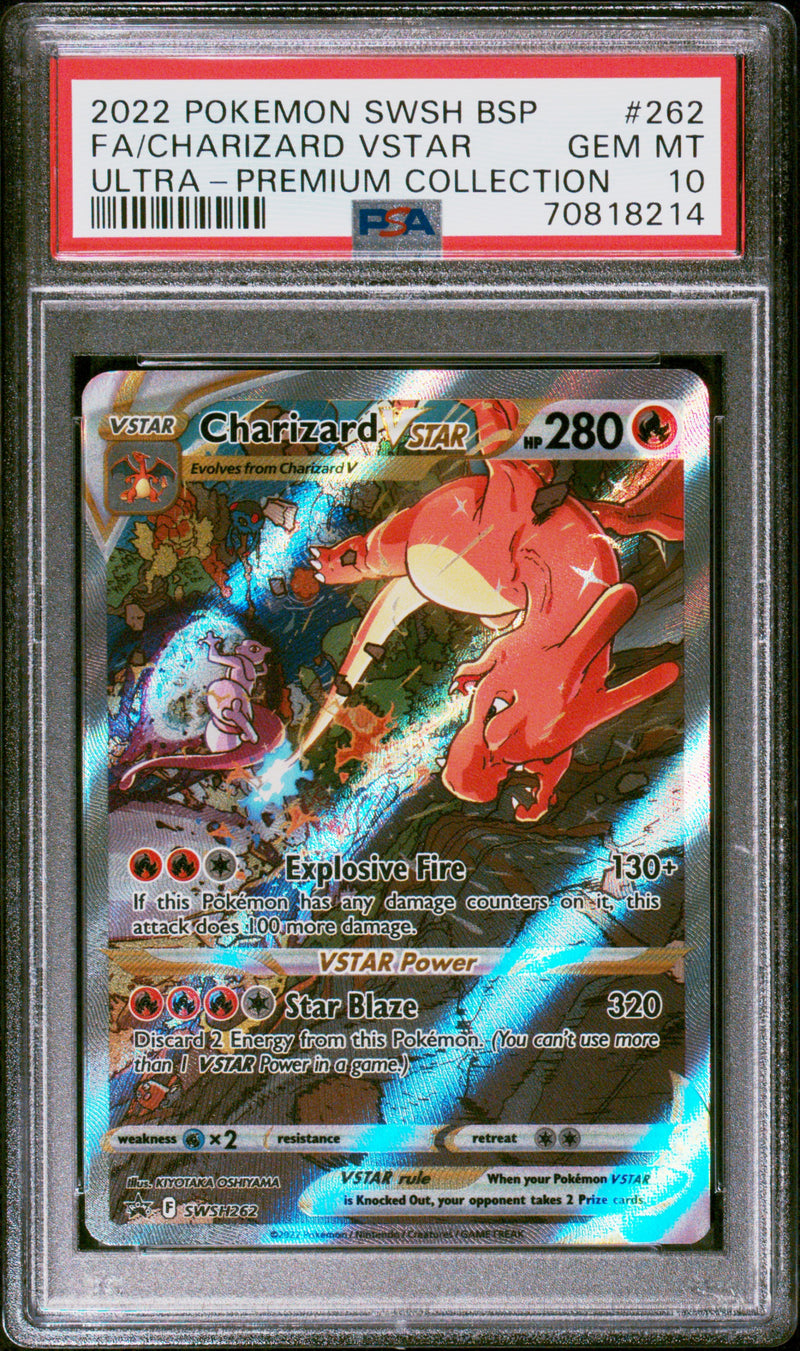 PSA 10 - Black Star Promo - Charizard VSTAR