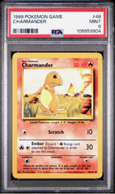 PSA 9 - Base Set Unlimited - Charmander