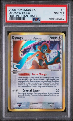 PSA 8 - Holon Phantoms - Deoxys Holo #5